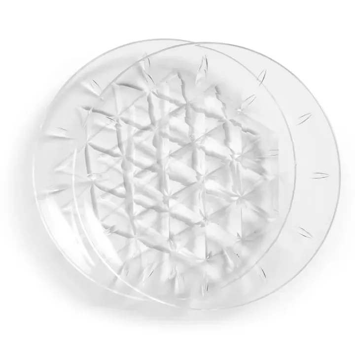 Sagaform Acryl picnic big plate set of 2 Ø26cm - LT52126 (N0004)